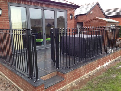 Gates and railings in Southport